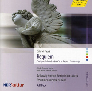the album cover for Rolf Beck - Requiem