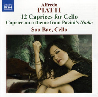 the album cover for Soo Bae - 12 Caprices for Cello