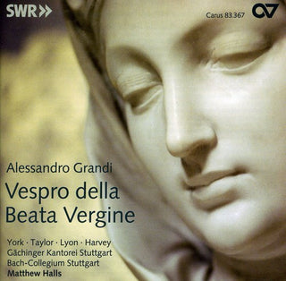 the album cover for Matthew Halls - Vespro Della Beata Vergine