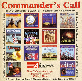 the album cover for Commanders Call / Various - Commanders Call
