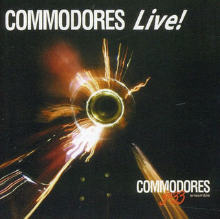 the album cover for U.S. Navy Band Commodores Jazz Ensemble - Commodores Live