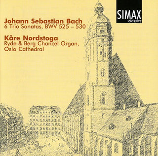 the album cover for KÃ¥re Nordstoga - Organ Sonatas 1-6