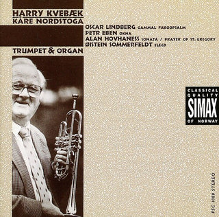 the album cover for Harry Kvebæk - Sonata for Trumpet & Organ / Okna / Elegy