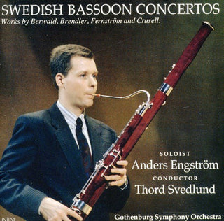 the album cover for Anders Engstrom - Swedish Bassoon Concerti