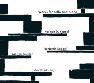 the album cover for Morten Zeuthen - Works for Cello & Piano