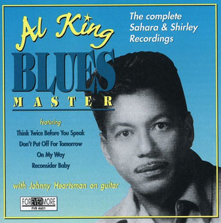 the album cover for Al King - Bluesmasters