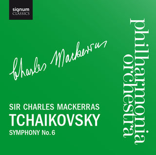 the album cover for Philharmonia Orchestra & Sir Charles Mackerras - Symphony 4