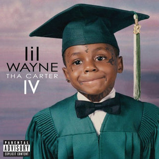 the album cover for Lil Wayne - Tha Carter Iv