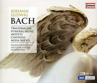the album cover for Hermann Max - Funeral Music Motets Cantatas