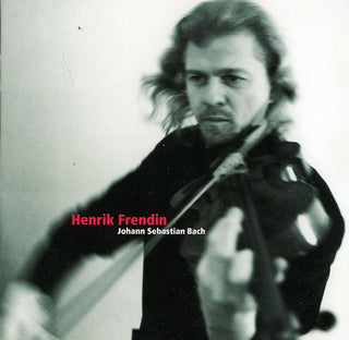 the album cover for J Bach S / Henrik Fredin - Johann Sebastian Bach