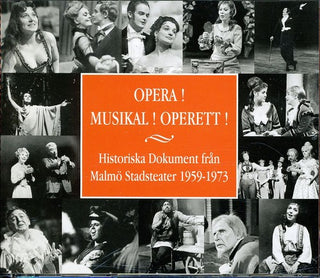 the album cover for Stadsteater / Malmo Stadsteater - Opera Musikal Operett
