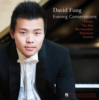 the album cover for David Fung - Evening Conversations