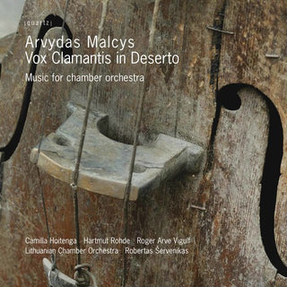 the album cover for Robertas Å ervenikas - Vox Clamantis in Deserto