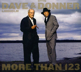 the album cover for Dave Lindholm & Otto Donner - More Than 123
