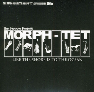 the album cover for Proietti, Franco Morph-Tet - Like the Shore Is to the Ocean