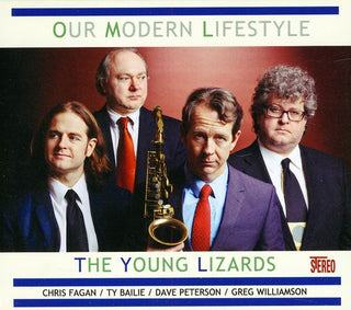 the album cover for Young Lizards - Our Modern Lifestyle
