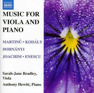 the album cover for Sarah-Jane Bradley - Music for Viola & Piano