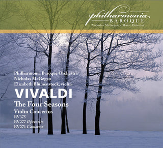 the album cover for B.J. Hagen - Four Seasons Op 8 / Violin Ctos RV271 & 277 & 375