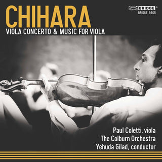the album cover for Paul Coletti - Music of Paul Chihara 2