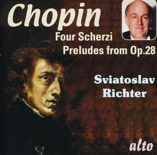 the album cover for Sviatoslav Richter - Four Scherzi / Preludes Op 28