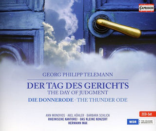 the album cover for Hermann Max - Day of Judgement / Thunder Ode