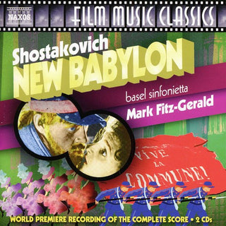 the album cover for Mark Fitzgerald - New Babylon