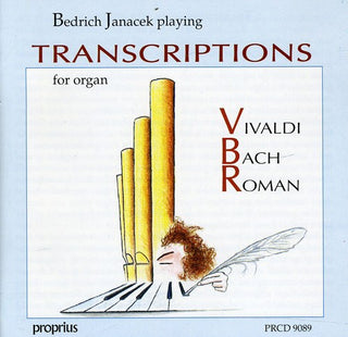 the album cover for Bedrich Janacek - Transcriptions for Organ