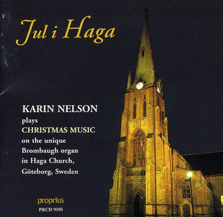 the album cover for Karin Nelson - Christmas in Haga Church