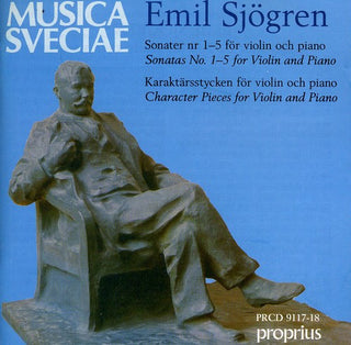 the album cover for Sjogren / Sparf - Sonatas & Character Pieces