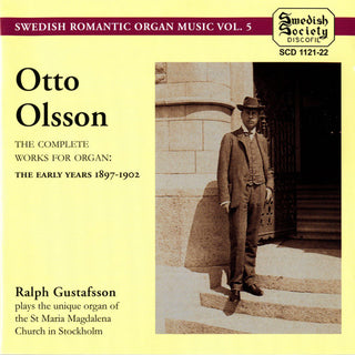 the album cover for Olsson / Gustafsson - Complete Organ Works 1