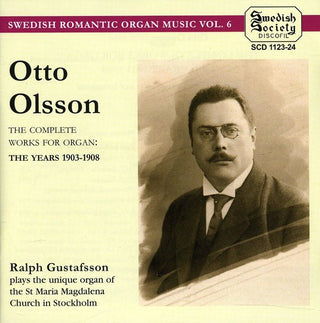 the album cover for Olsson / Gustafsson - Complete Organ Works 2