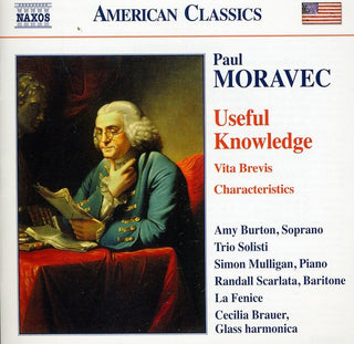 the album cover for Paul Moravec - Useful Knowledge / Vita Brevis & Characteristics