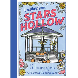 Gilmore Girls: Greetings from Stars Hollow Postcard Coloring Book