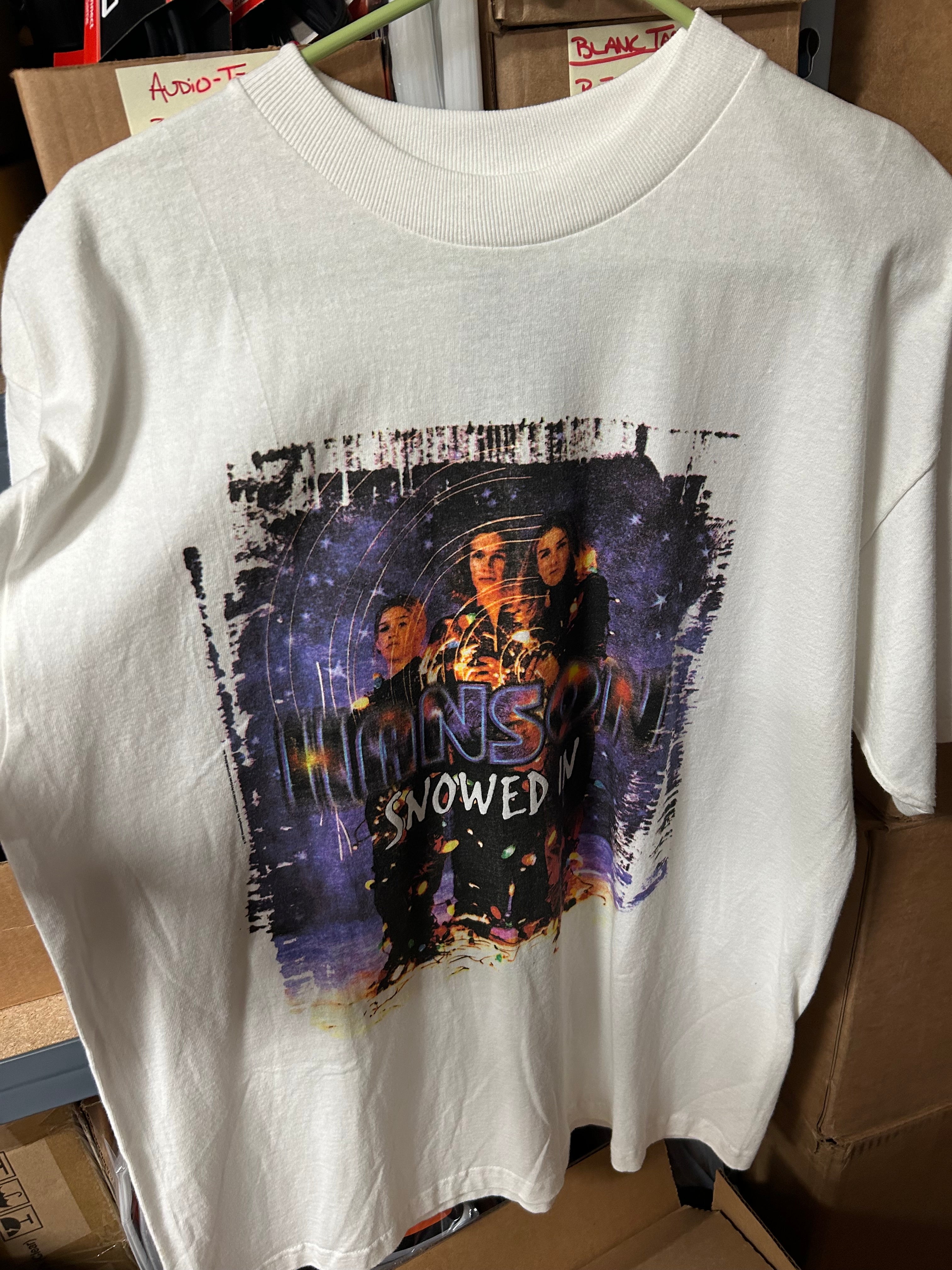 Hanson 1997 Snowed In T-Shirt, White, L