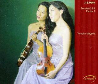 the album cover for Tomoka Mayeda - Sonatas 2 & 3 / Partita 2 [Digipak]