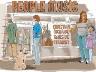 the album cover for Christian McBride & Inside Straight - People Music