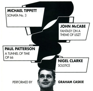 the album cover for Graham Caskie - Piano Works