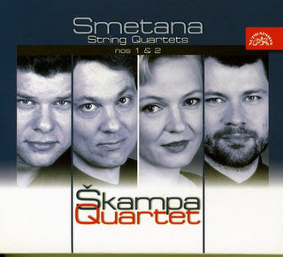 the album cover for Å kampa Quartet - String Quartet 1 & 2