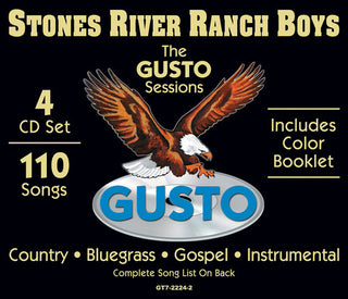 the album cover for Stones River Ranch Boys - Gusto Sessions