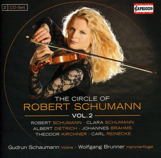 the album cover for Gudrun Schaumann - Circle of Robert Schumann 2