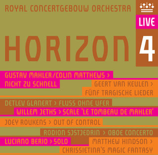 the album cover for Royal Concertgebouw Orchestra - Horizon 4