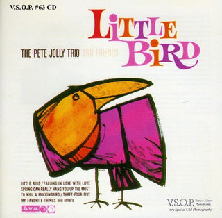 the album cover for Pete Jolly Trio & Friends - Little Bird