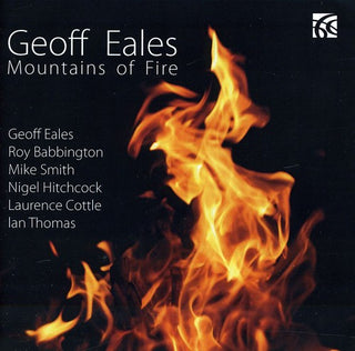 the album cover for Geoff Eales - Mountains of Fire