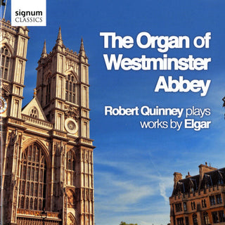 the album cover for Brahms/Wagner/Dupre - Organ of Westminster Abbey