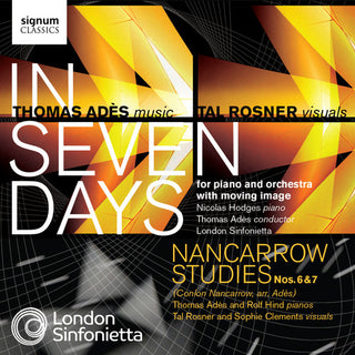 the album cover for Nicolas Hodges - In Seven Days