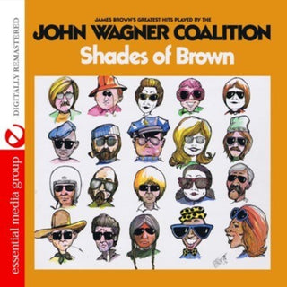 the album cover for John Wagner Coalition - Shades of Brown