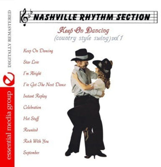 the album cover for Nashville Rhythm Section - Keep on Dancing: Country Style Swing 1