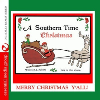 the album cover for Don Vinson - Southern Time Christmas: Merry Christmas Y'all