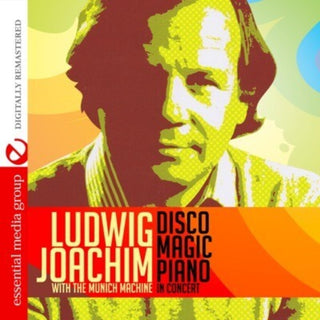 the album cover for Joachim Ludwig - Disco Magic Piano in Concert