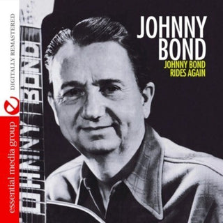 the album cover for Johnny Bond - Rides Again
